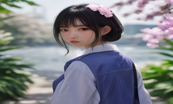 市川花音2026夏季写真发布活动现场，艺人身着清新夏日服装，阳光明媚氛围轻松愉快